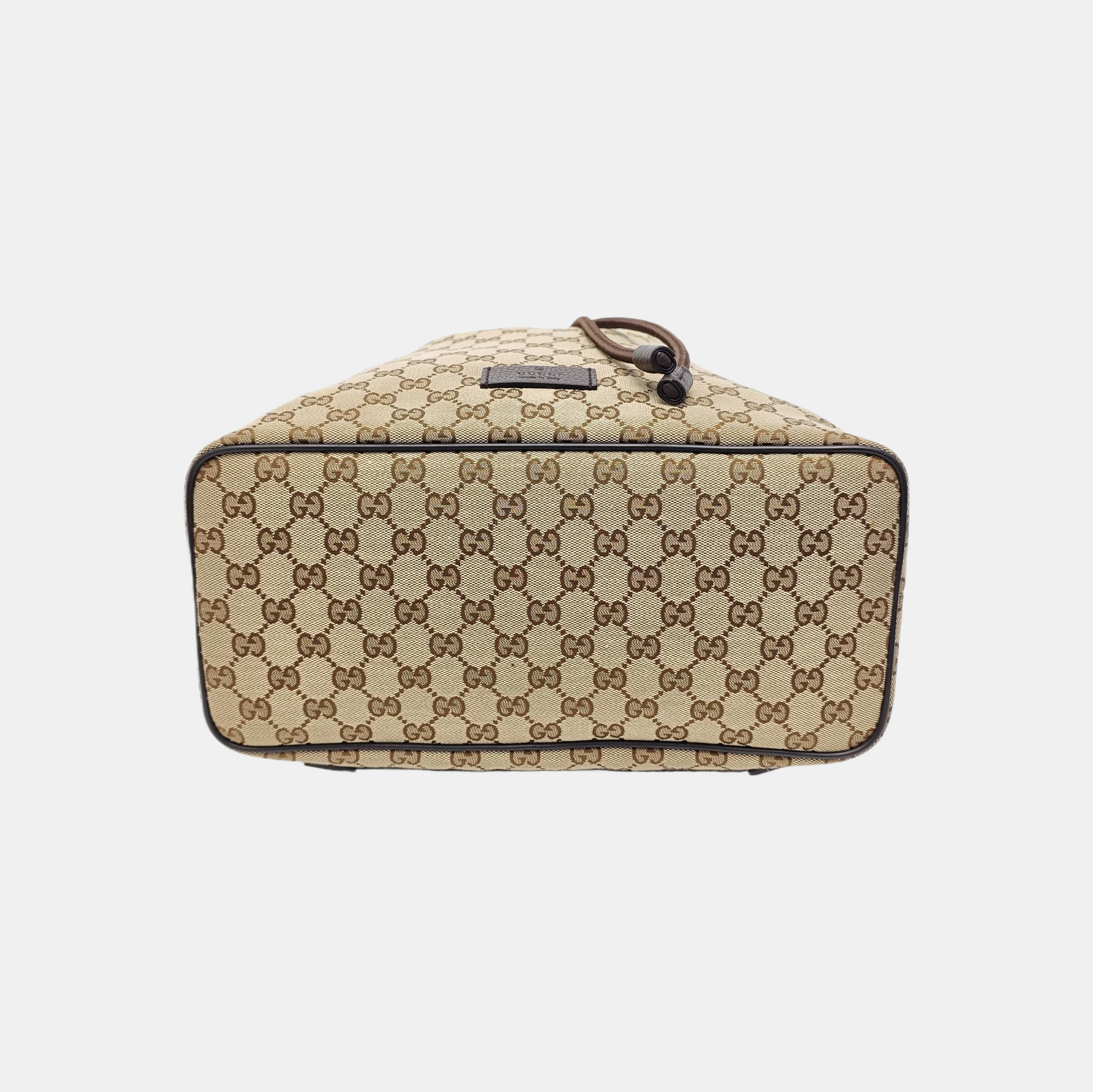 Monogram Canvas Backpack Beige