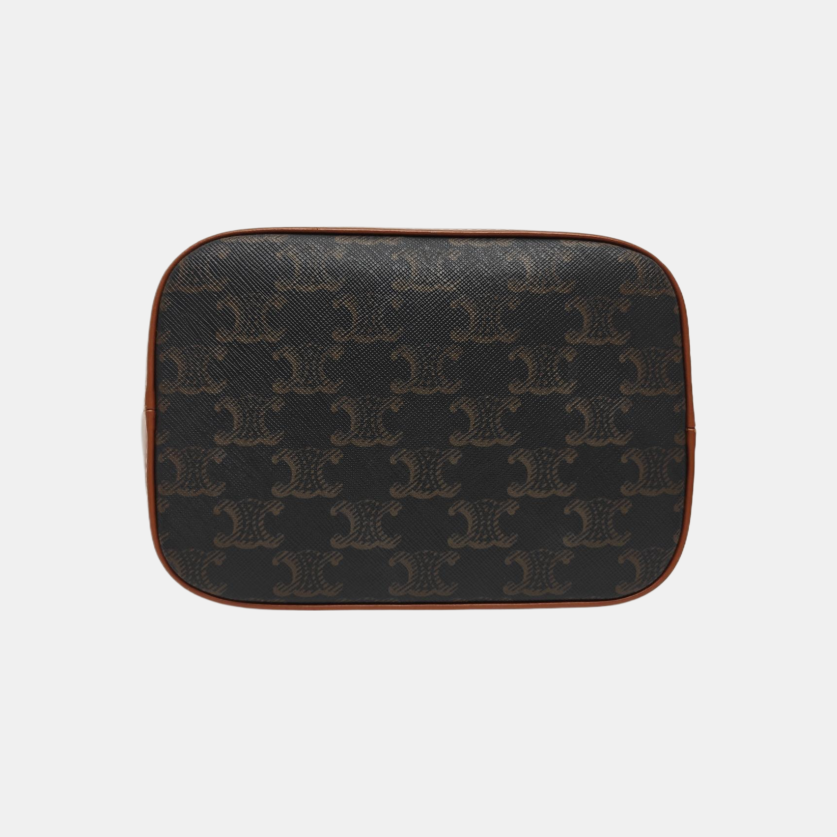 TRIOMPHE CANVAS Small Coated Canvas Brown