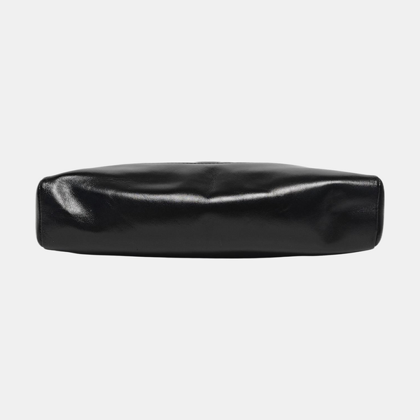 CHANEL 31 Mini Quilted Waxed Cafskin Black