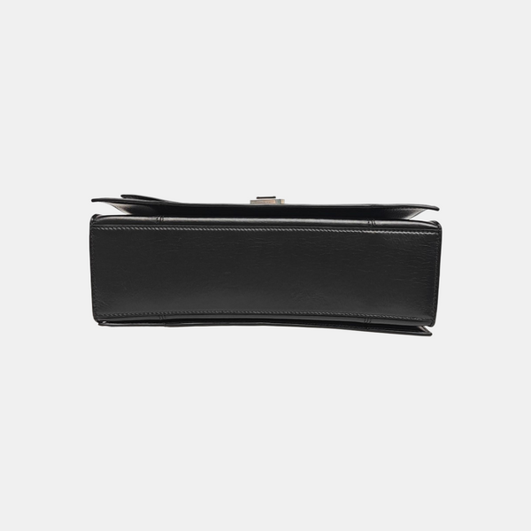Crush Medium Calfskin Black