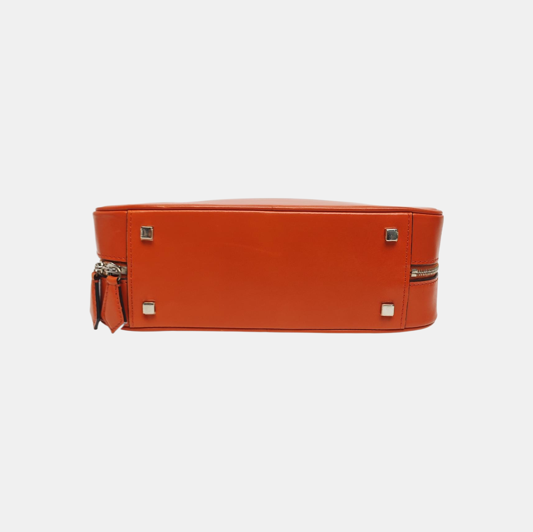 Calfskin Shoulder Bag Orange