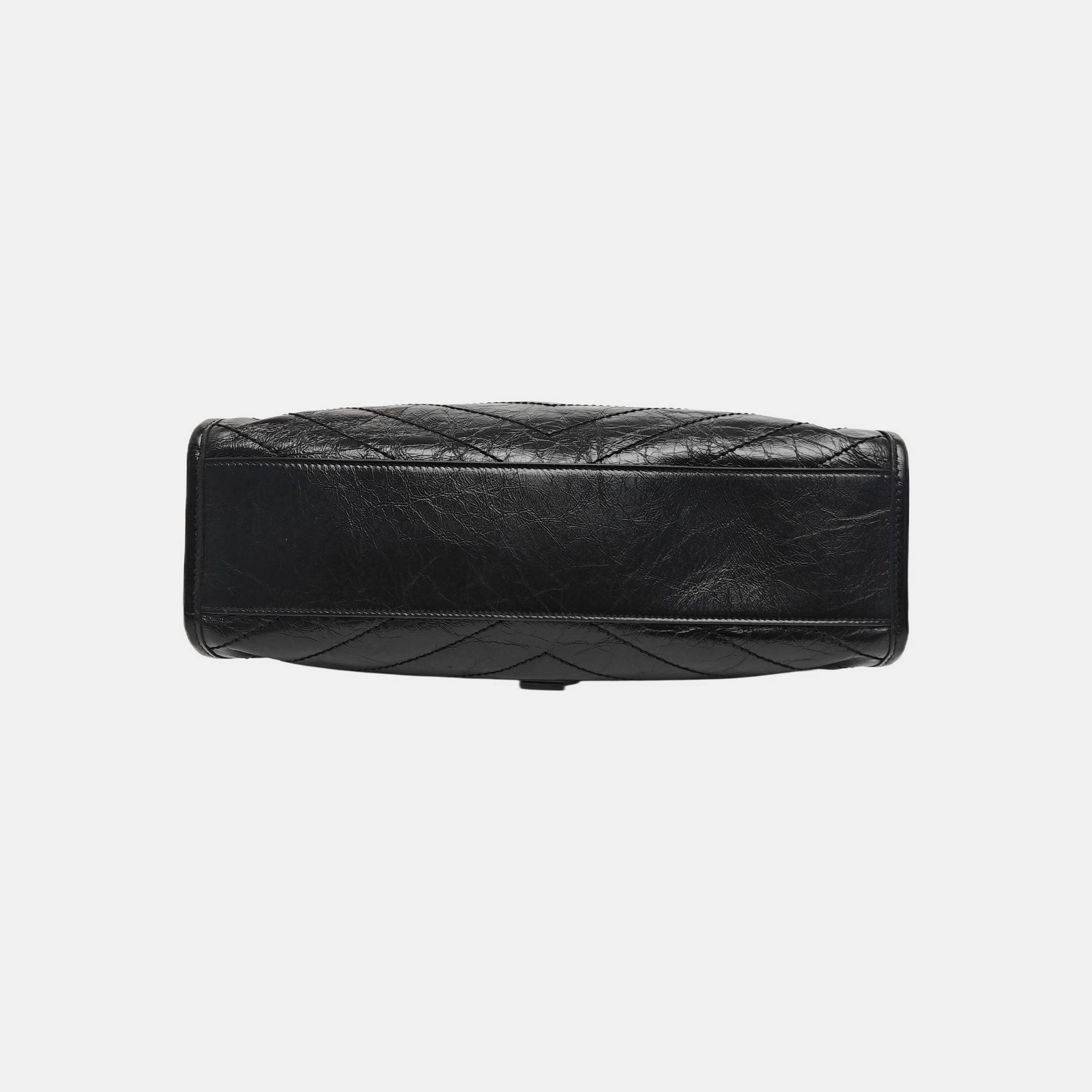 NIKI Medium Quilted Calfskin Black