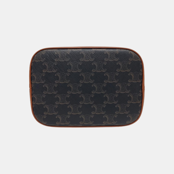 TRIOMPHE CANVAS Small Coated Canvas Brown
