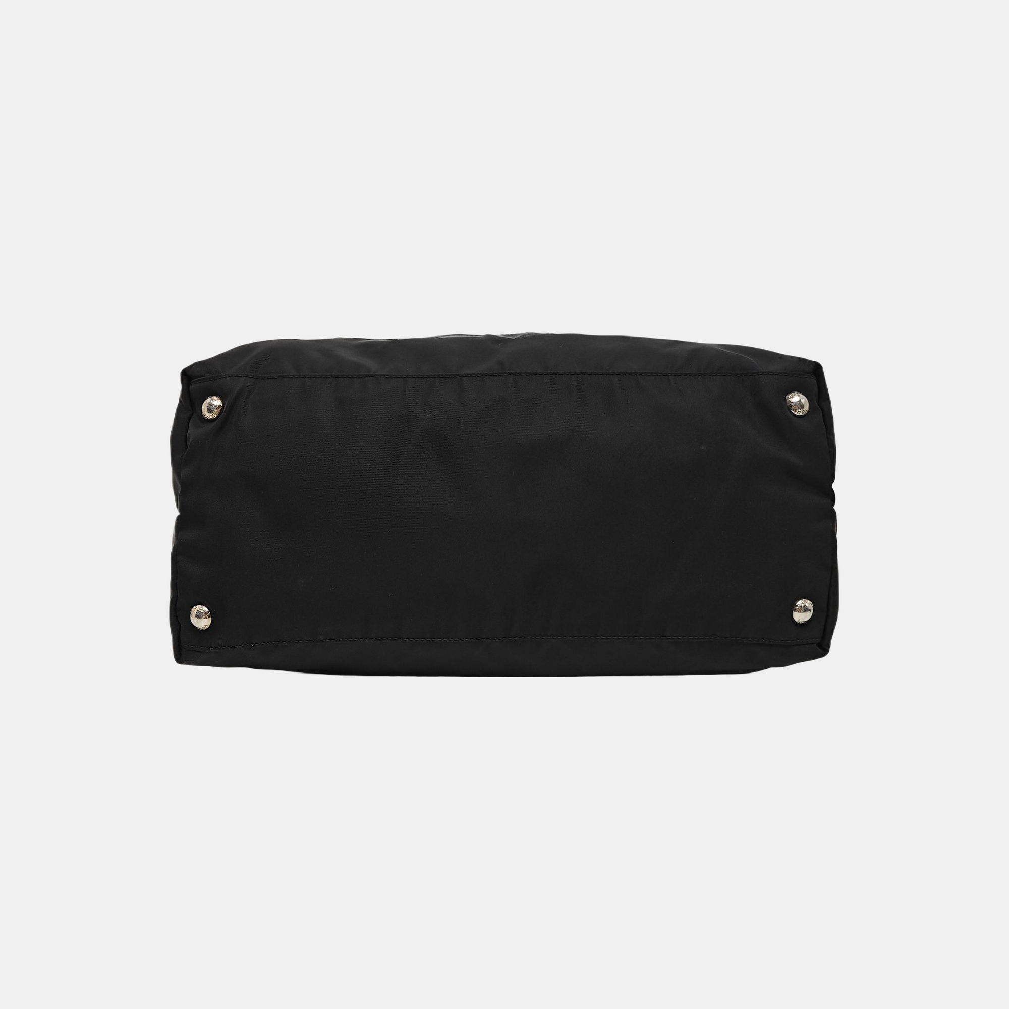 Nylon Tote Bag Black
