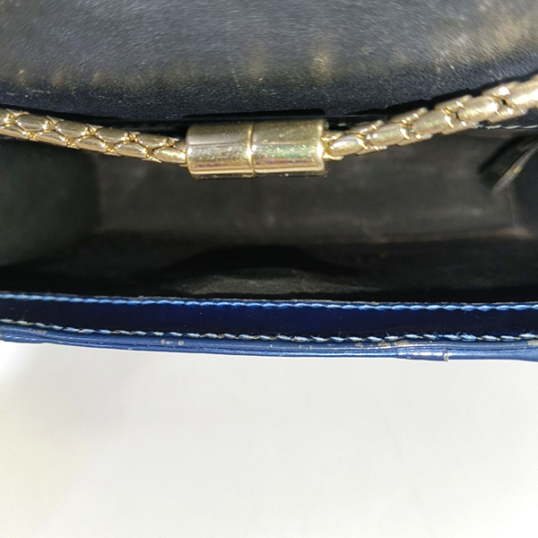 SERPENTI FOREVER Small Calfskin Blue