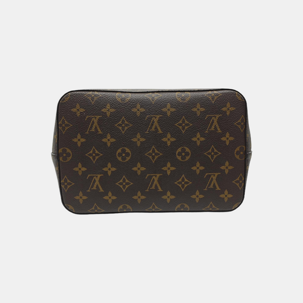 NÉONOÉ MM Monogram Coated Canvas Brown