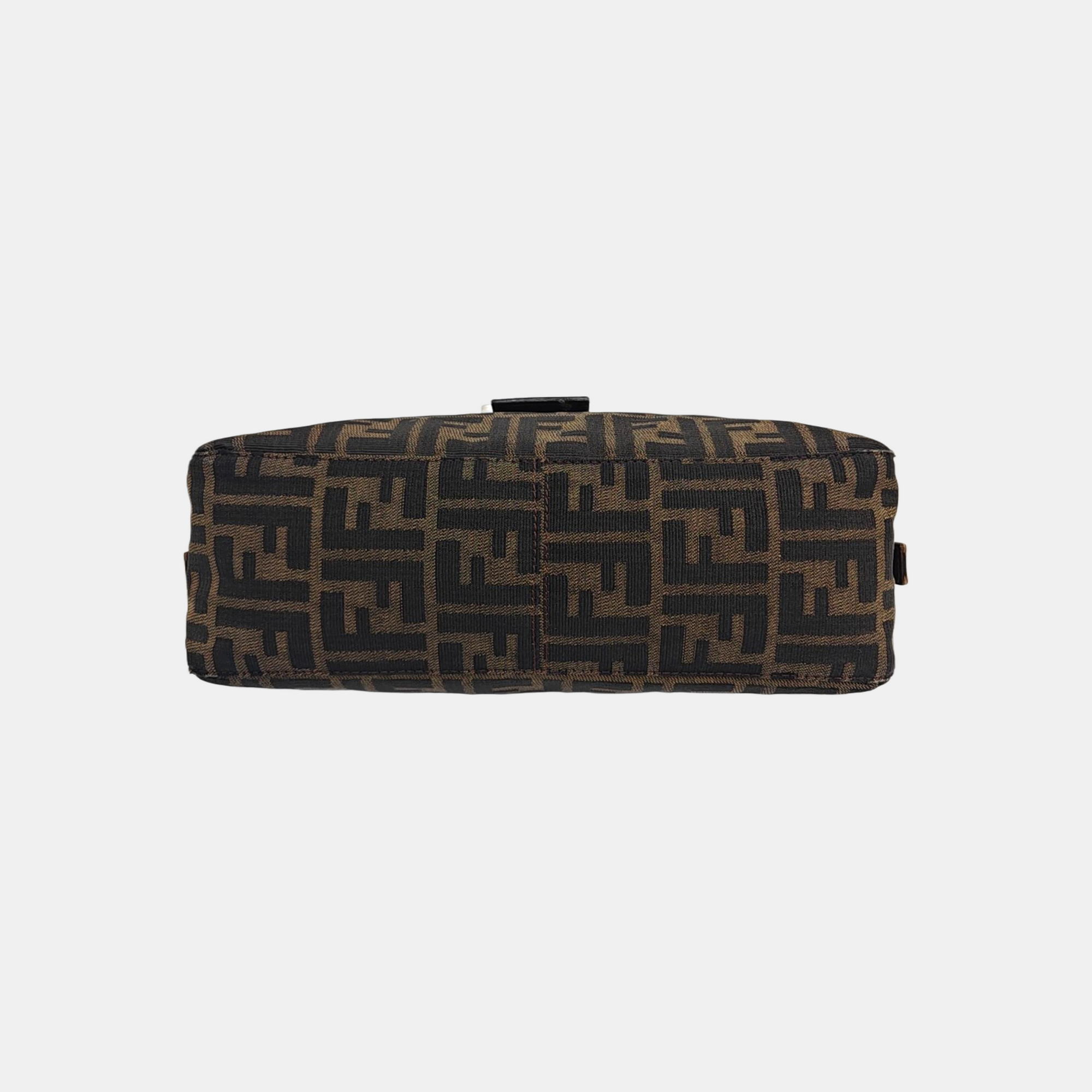 Baguette Medium Canvas Brown