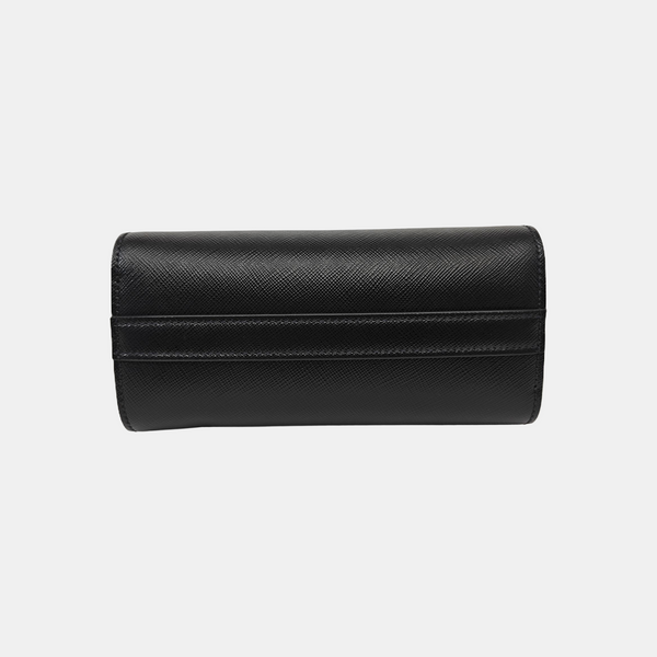 Galleria Mini Saffiano Calfskin Black