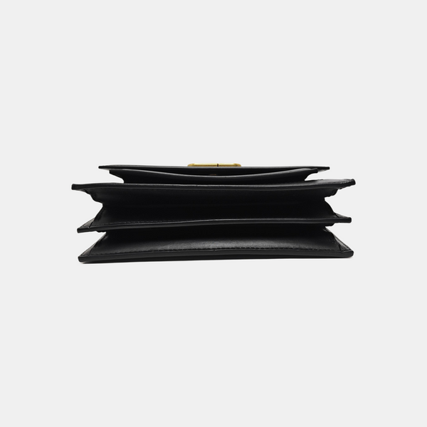 Sharp Small Calfskin Black