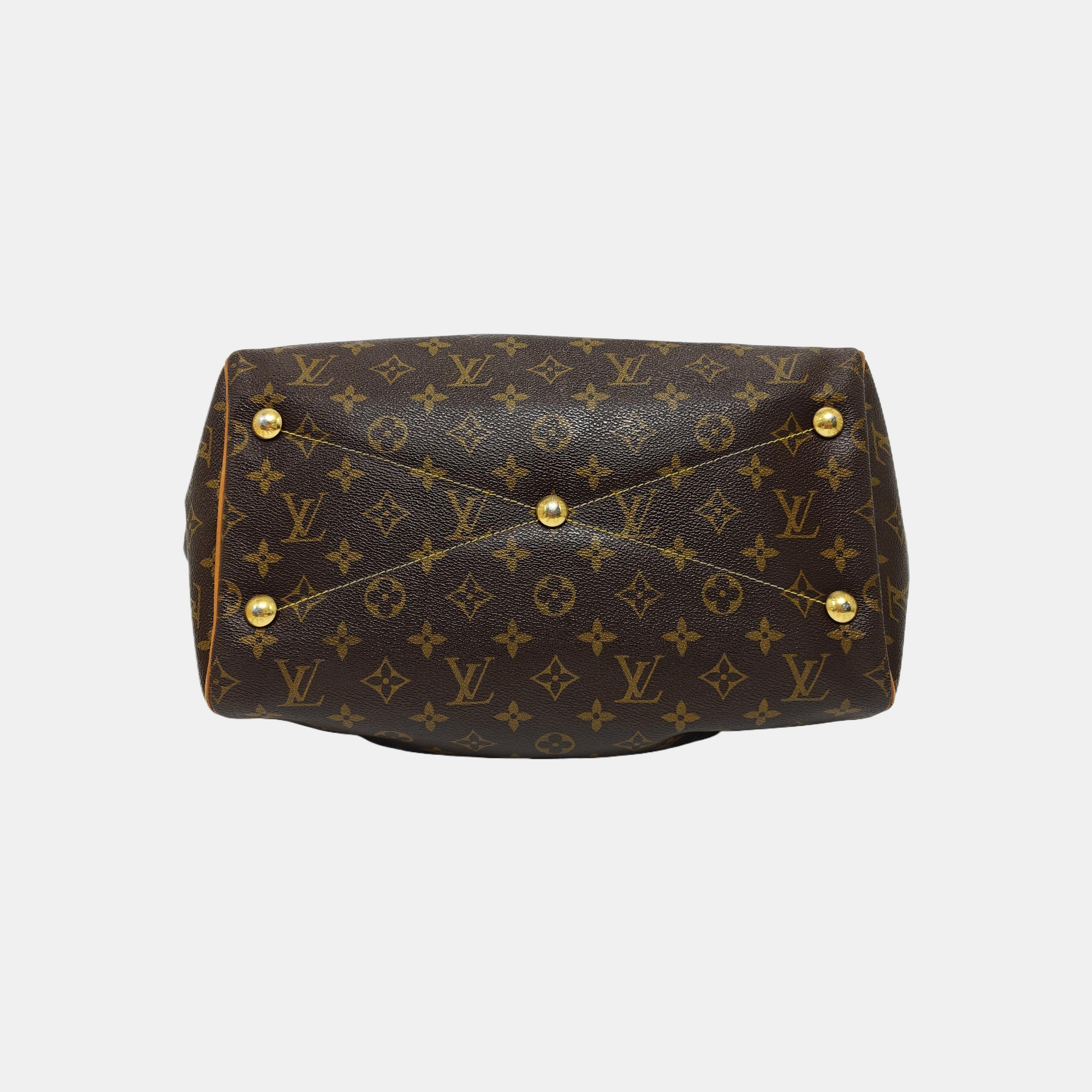TIVOLI GM Monogram Coated Canvas Brown