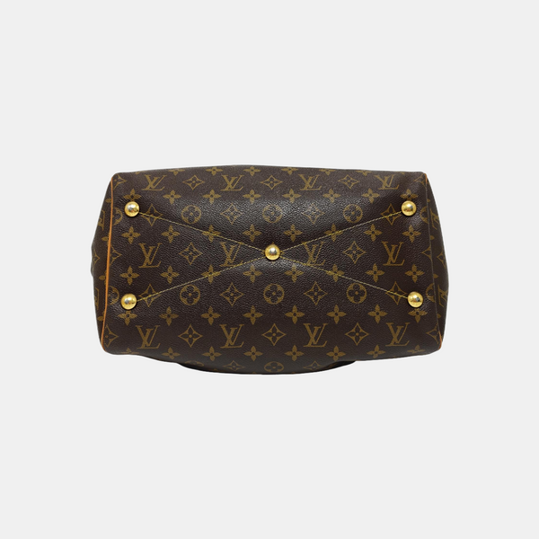 TIVOLI GM Monogram Coated Canvas Brown