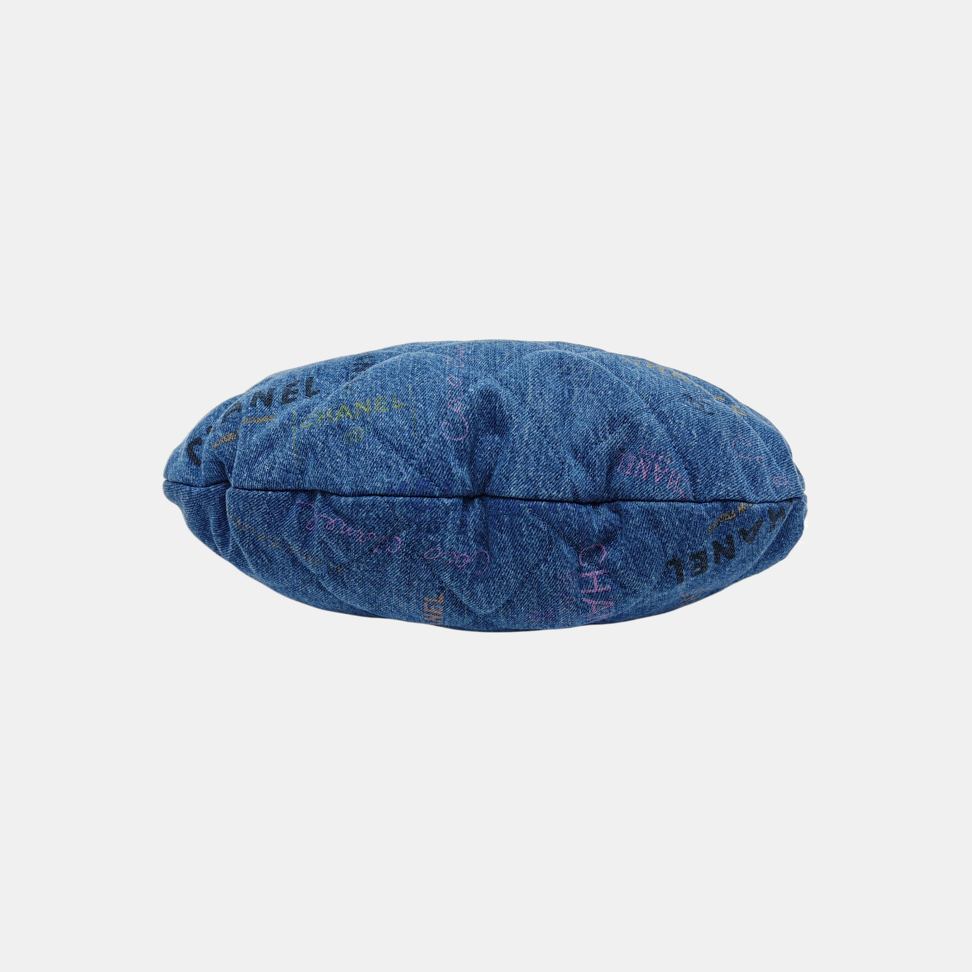 Quilted Fabric Blue
