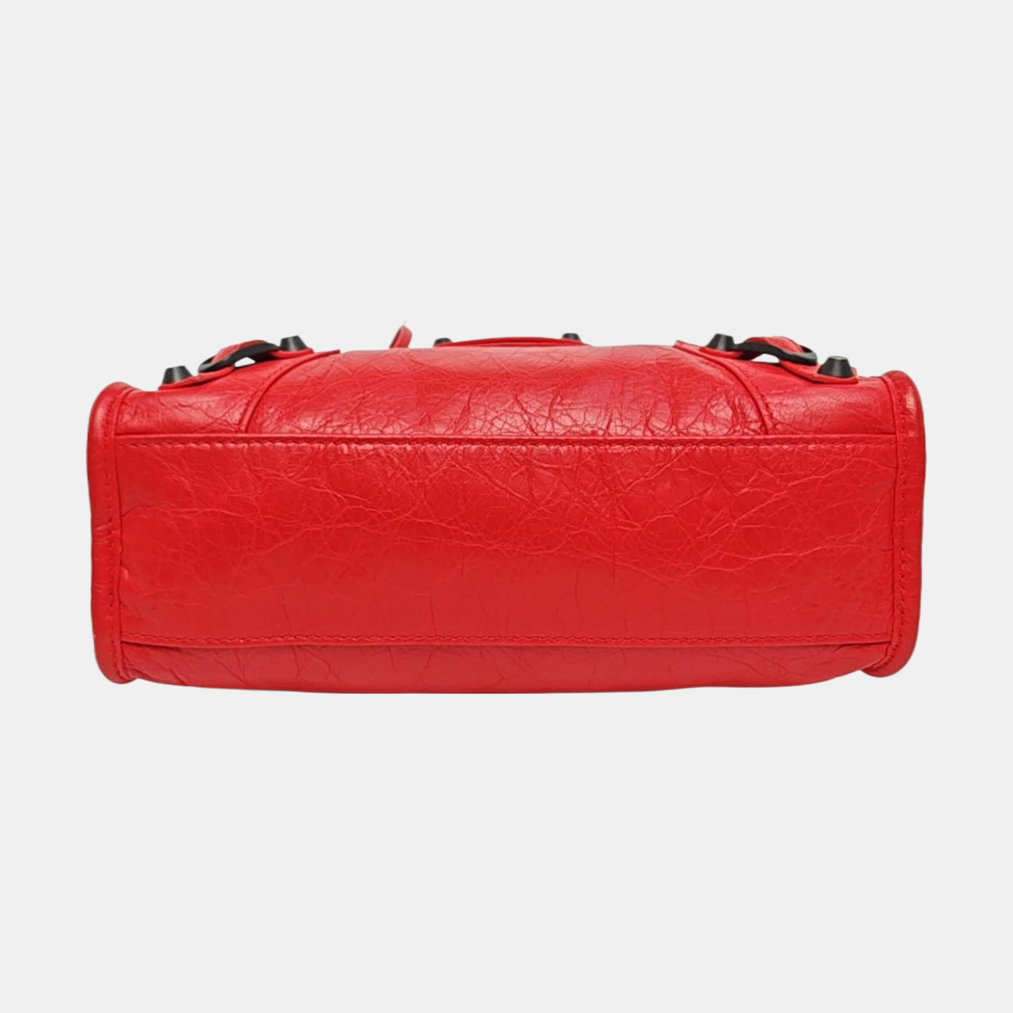 Classic City Mini Lambskin Red