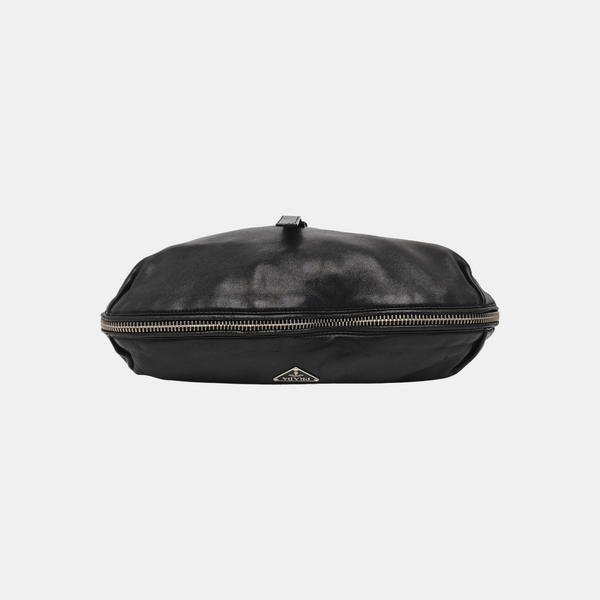 Nylon Lambskin Black
