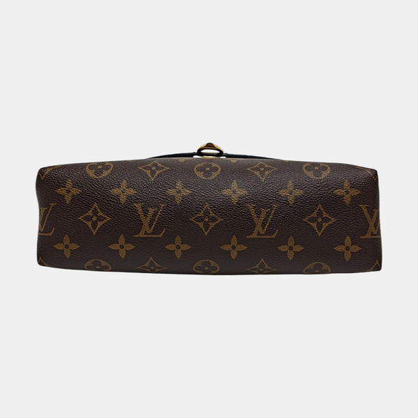 SAINT PLACIDE Monogram Coated Canvas Brown