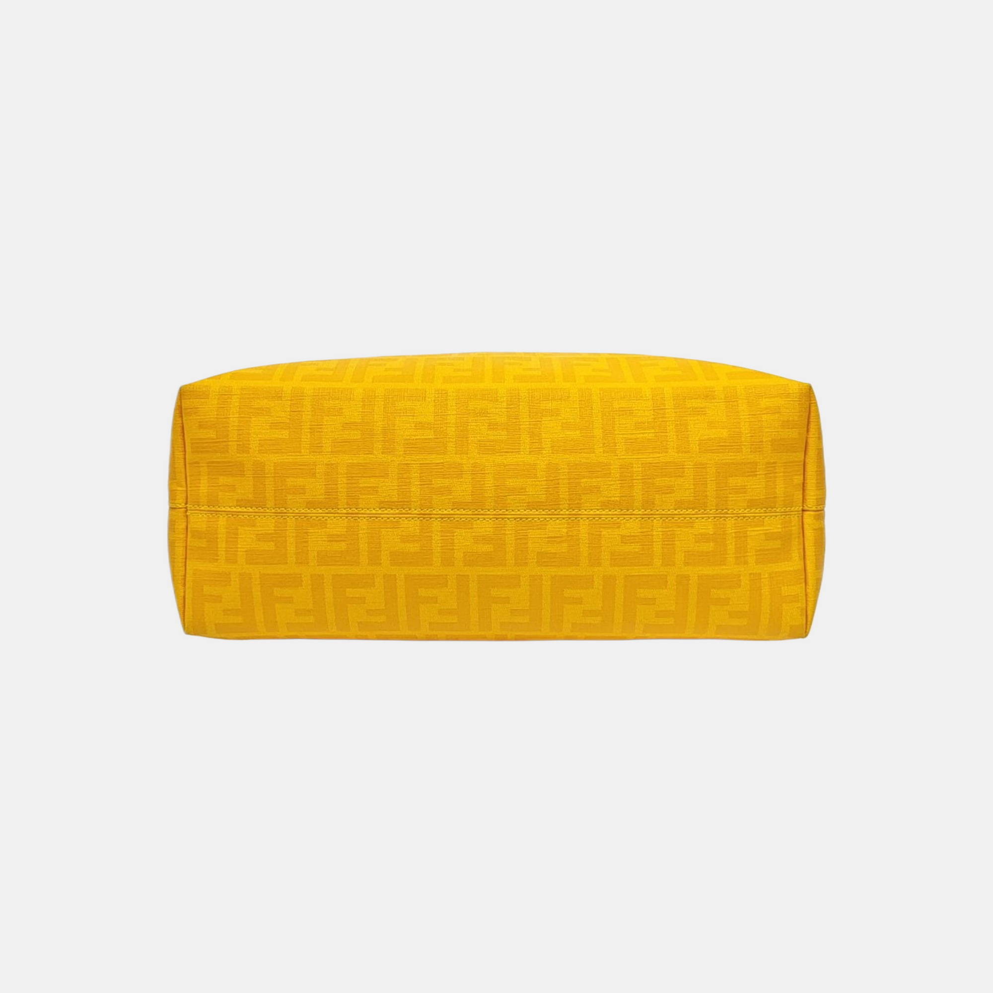Coated Canvas Tote Bag Gold