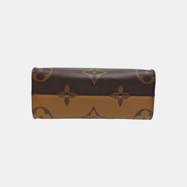 ONTHEGO PM Monogram Coated Canvas Brown