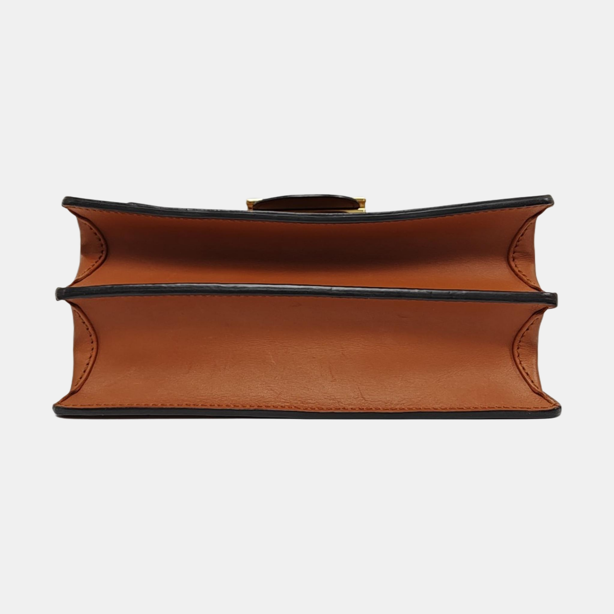 DAUPHINE MM Monogram Coated Canvas Brown