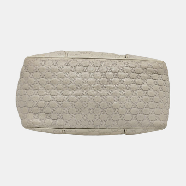 Bree Monogram Calfskin Beige