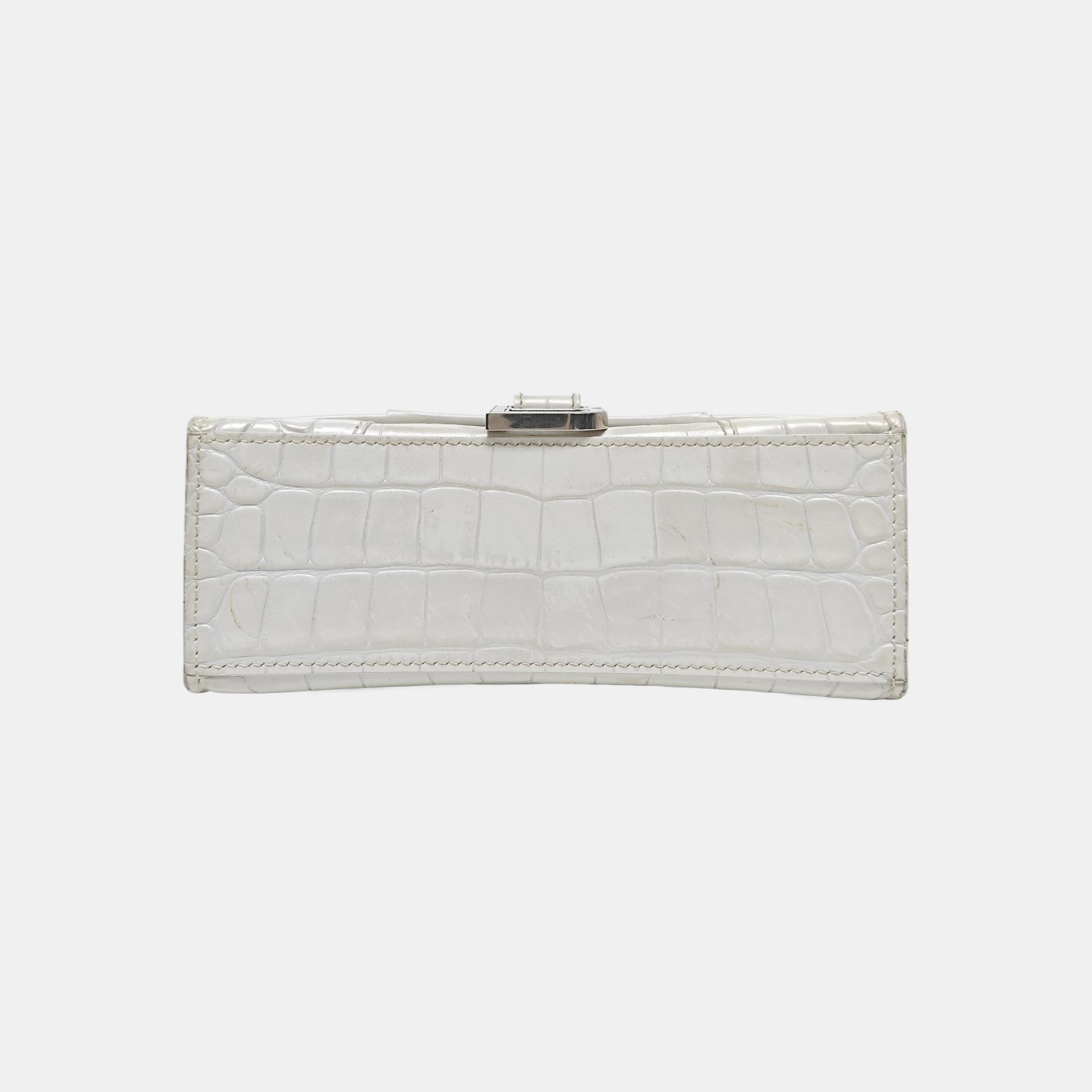 Hourglass XS Calfskin White