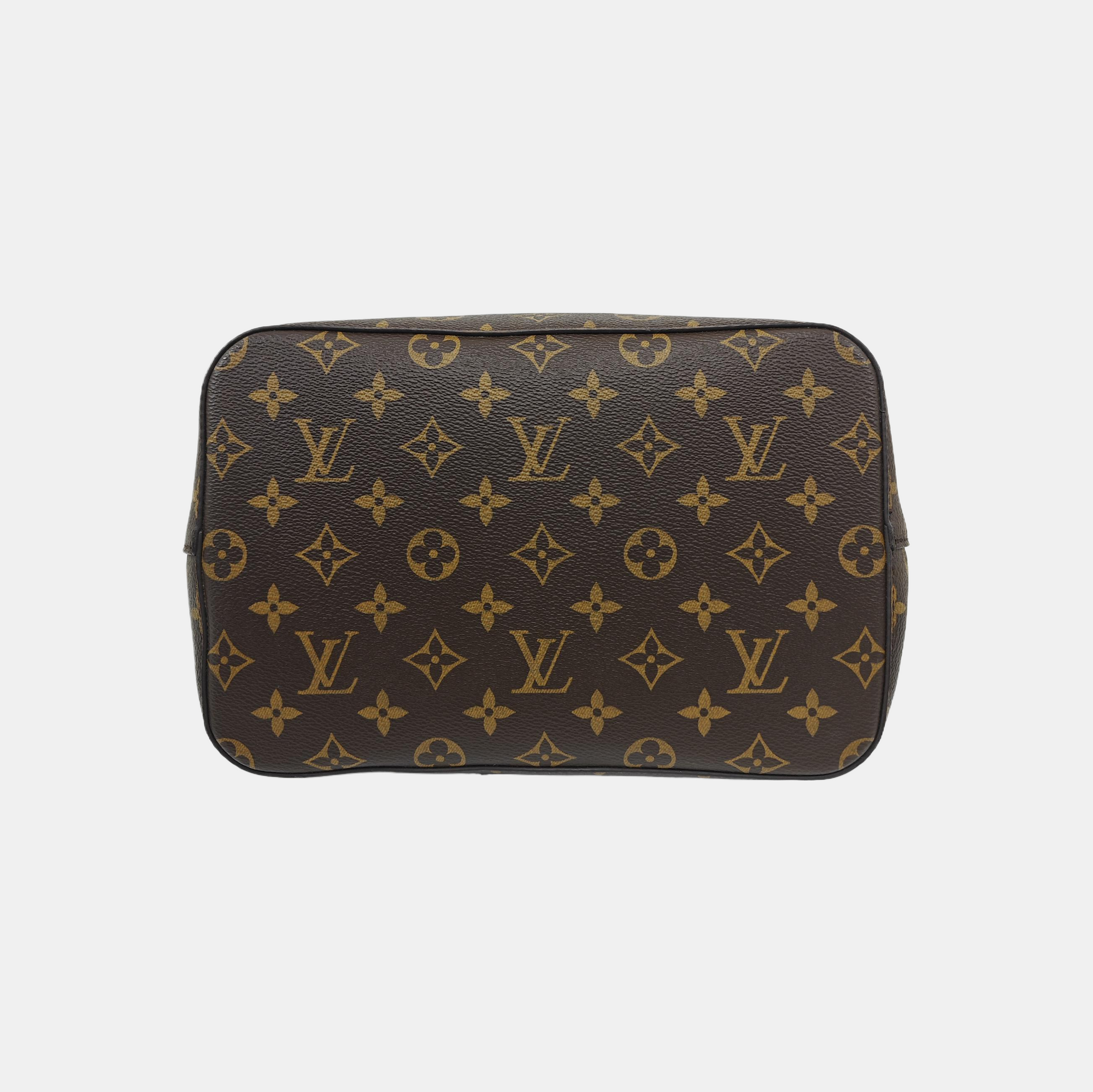 NÉONOÉ MM Monogram Coated Canvas Brown