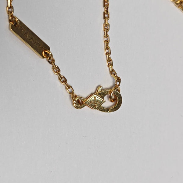 Vintage Alhambra 18k Gold Necklace