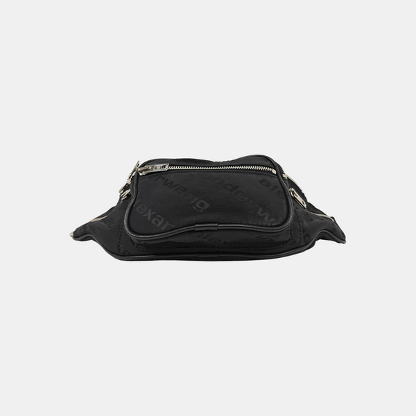 Fabric Belt Bag Black