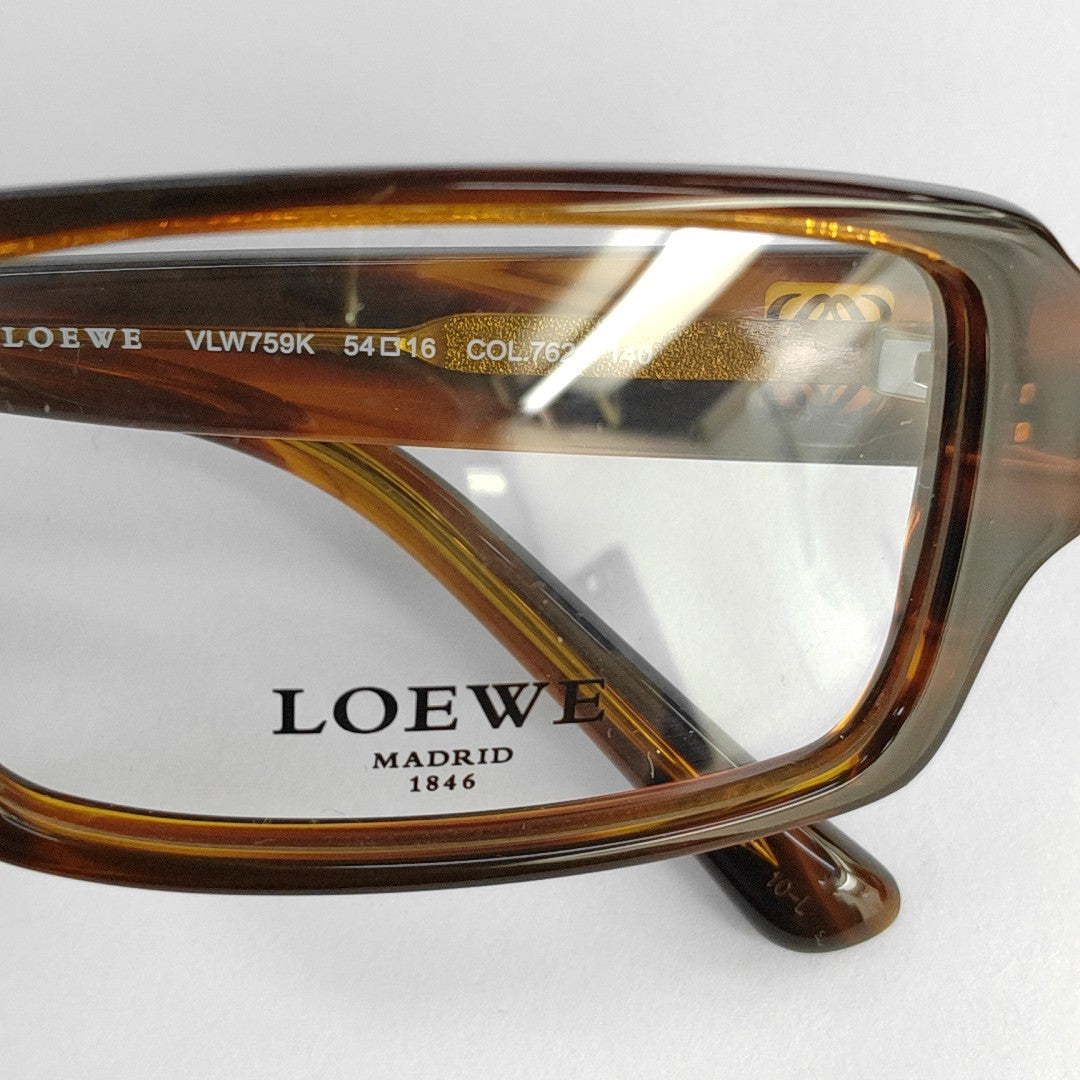 Synthetic Eyeglasses Brown