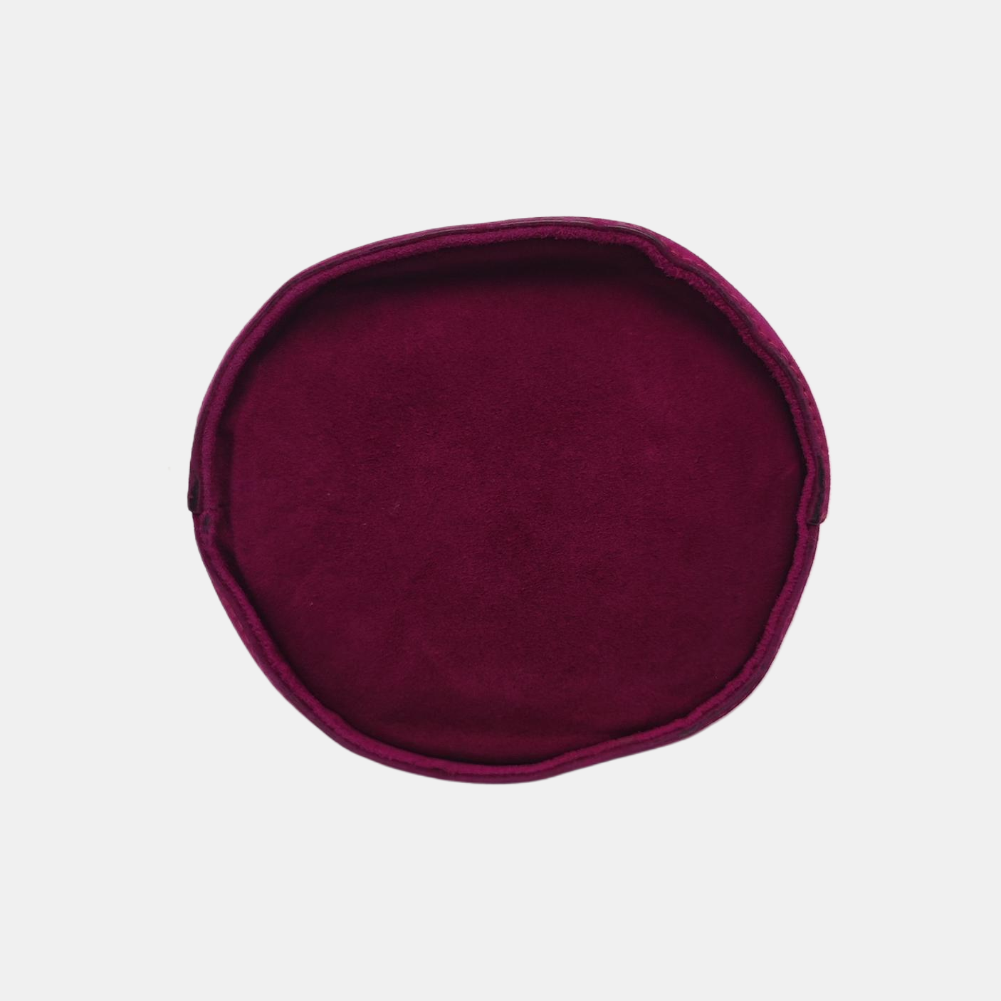 Suede Bucket Bag Red