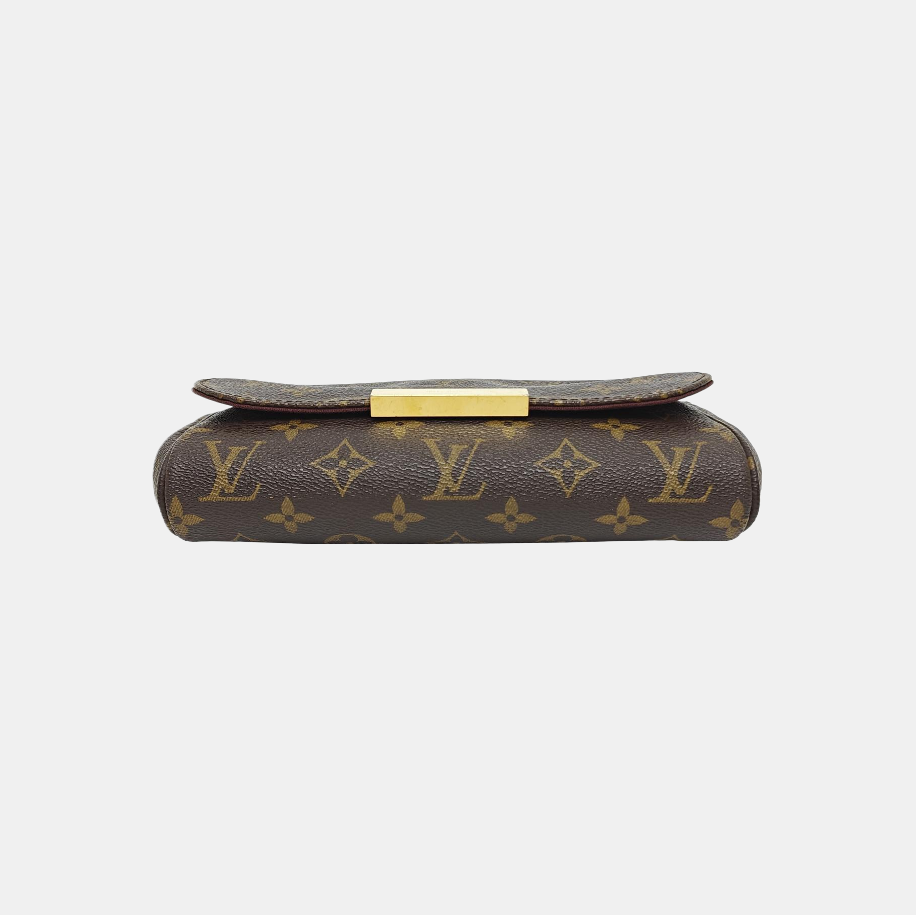 FAVORITE PM Monogram Coated Canvas Brown