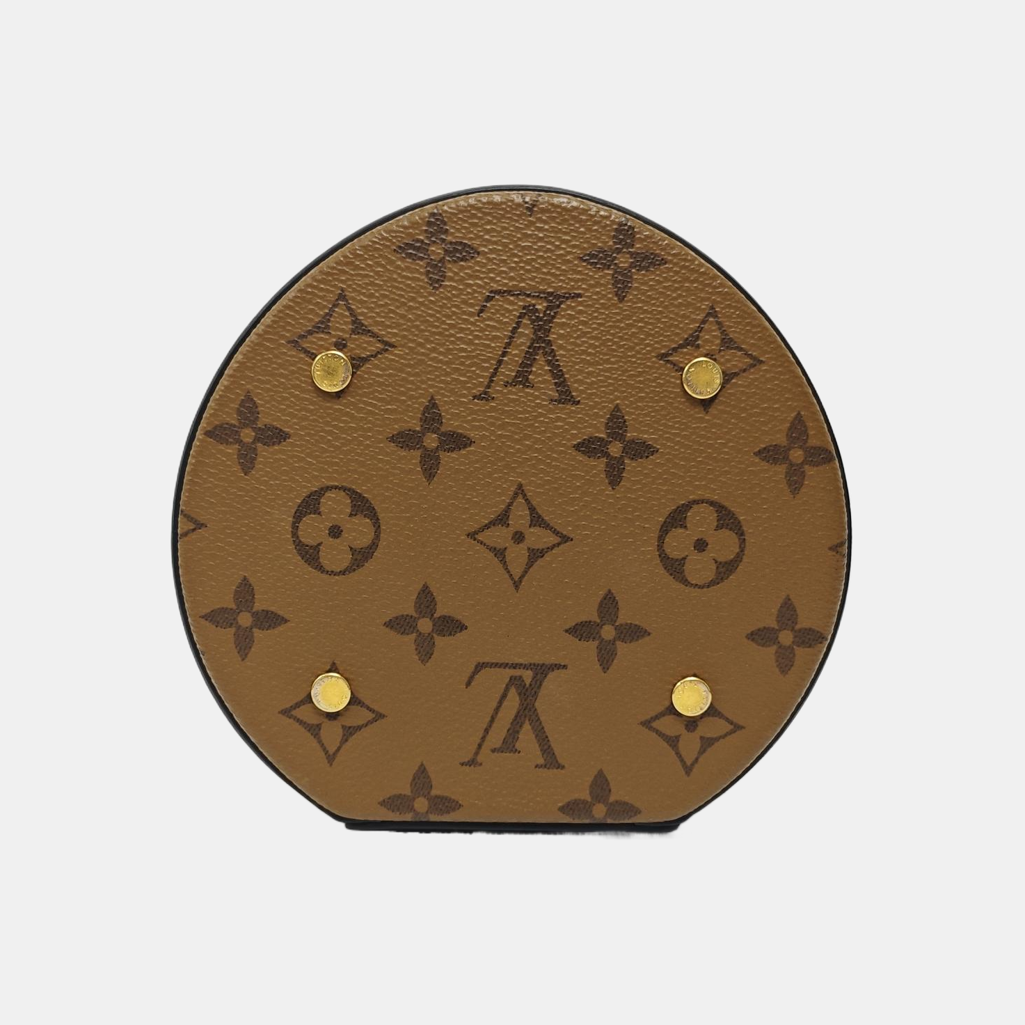 CANNES PM Monogram Coated Canvas Brown