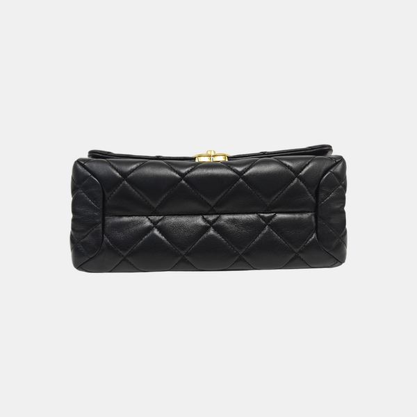 Quilted Lambskin Medium Black