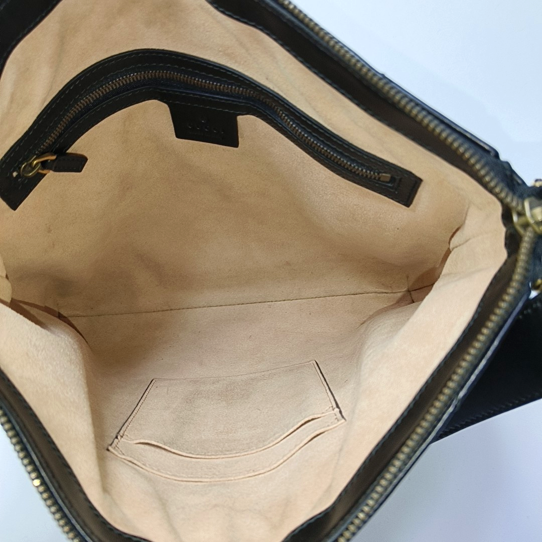 Authenticated pre-owned  GG Marmont Quilted Calfskin Black - Tote Bag at Looply