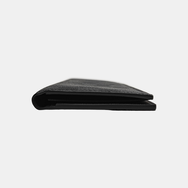 BRAZZA Damier Graphite Coated Canvas Black Wallet