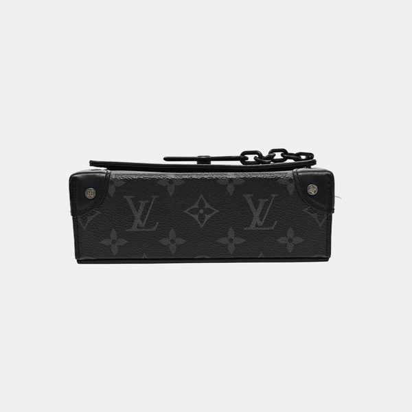 STEAMER Mini Monogram Coated Canvas Black