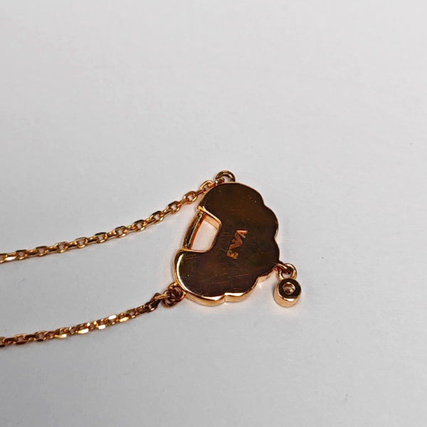 925 Sterling Silver Gold Necklace