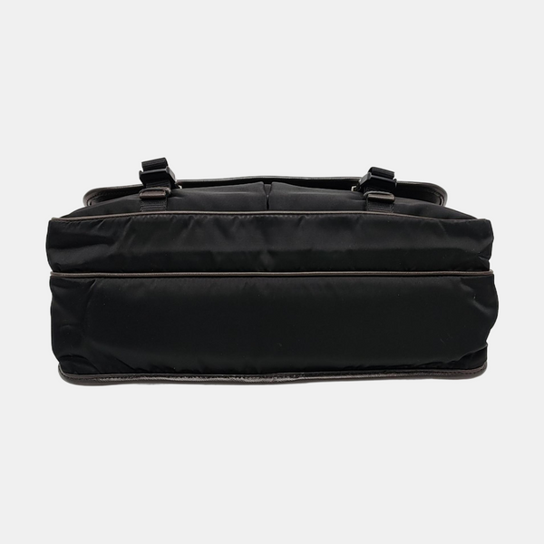 Nylon Shoulder Bag Black