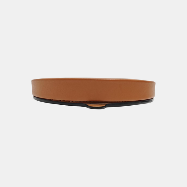 Heel Small Calfskin Brown