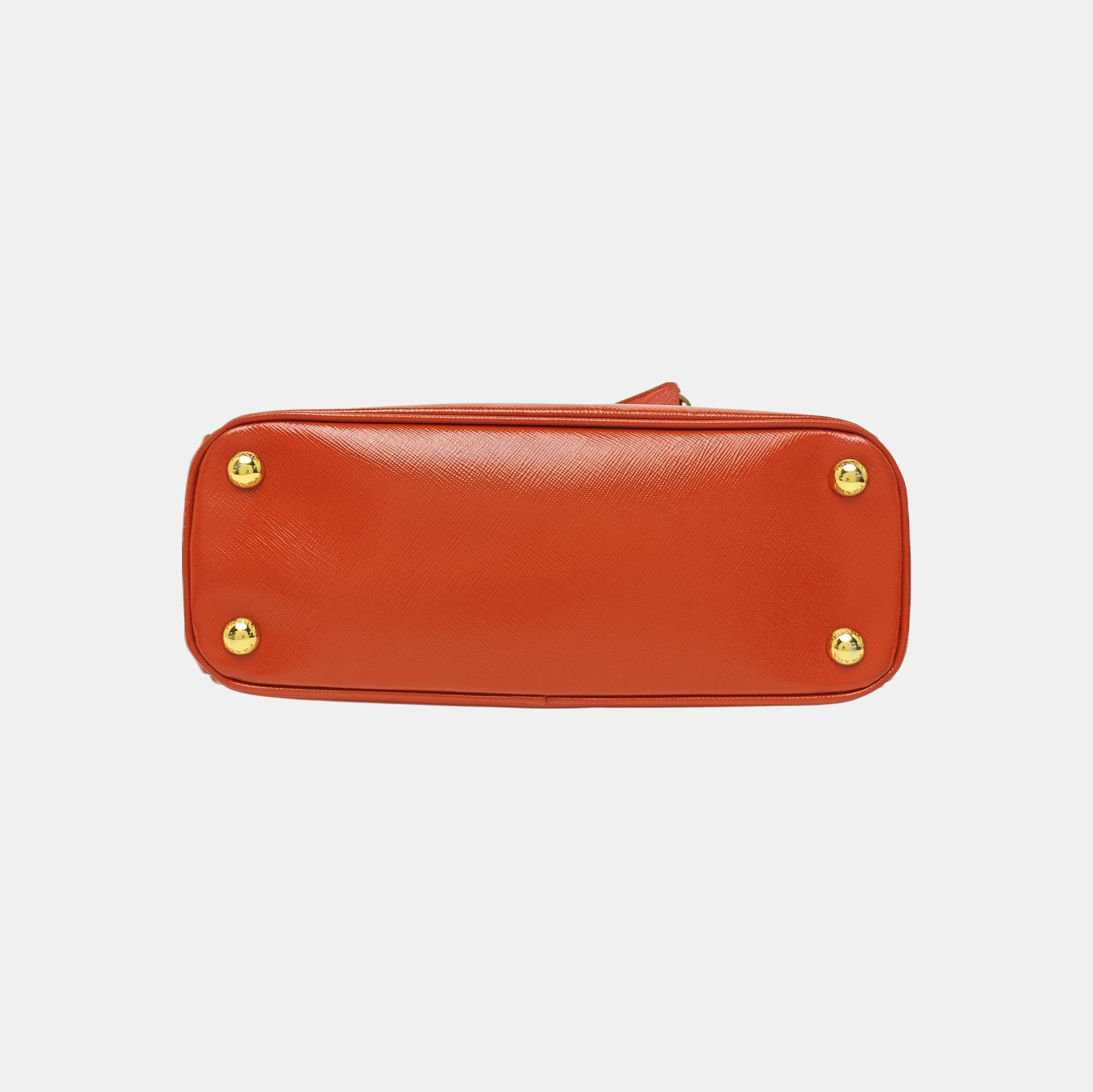 Galleria Small Saffiano Calfskin Orange