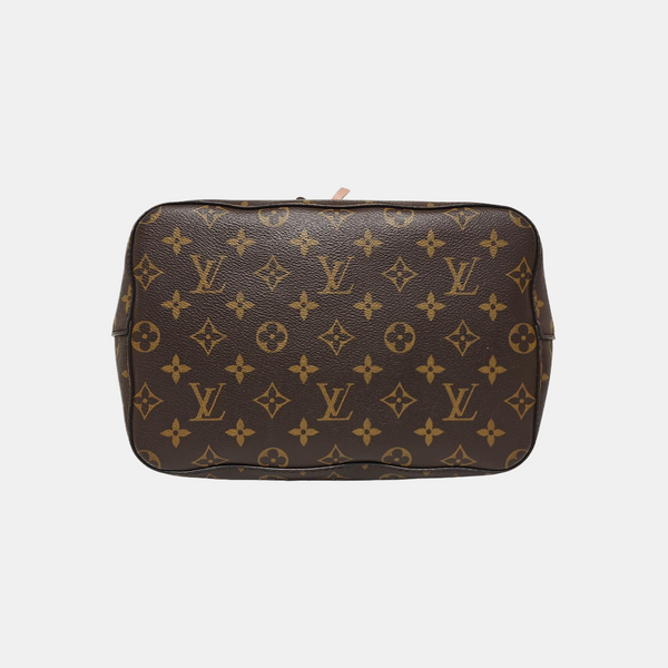 NÉONOÉ MM Monogram Coated Canvas Brown
