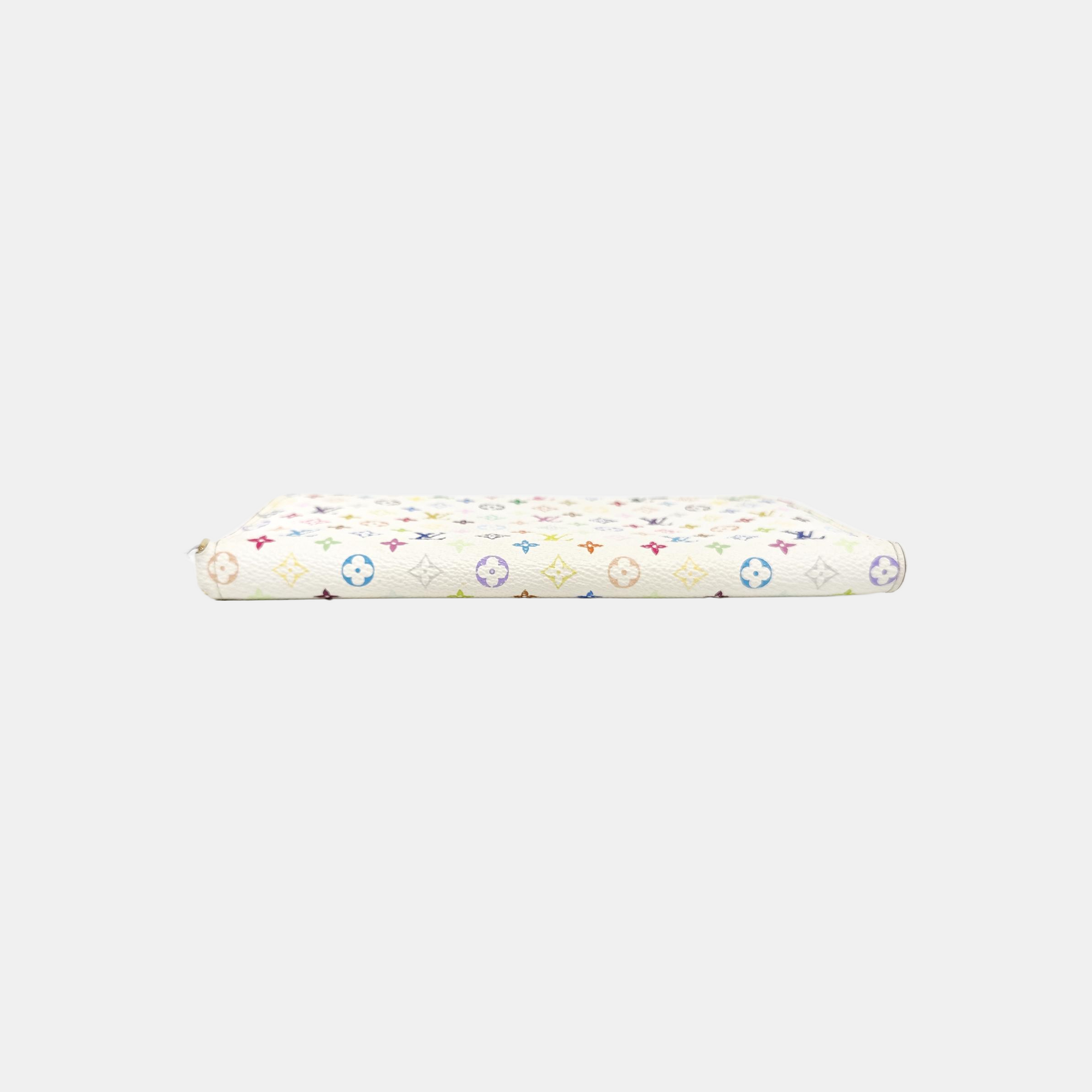 LV × TM INSOLITE Monogram Coated Canvas White Wallet