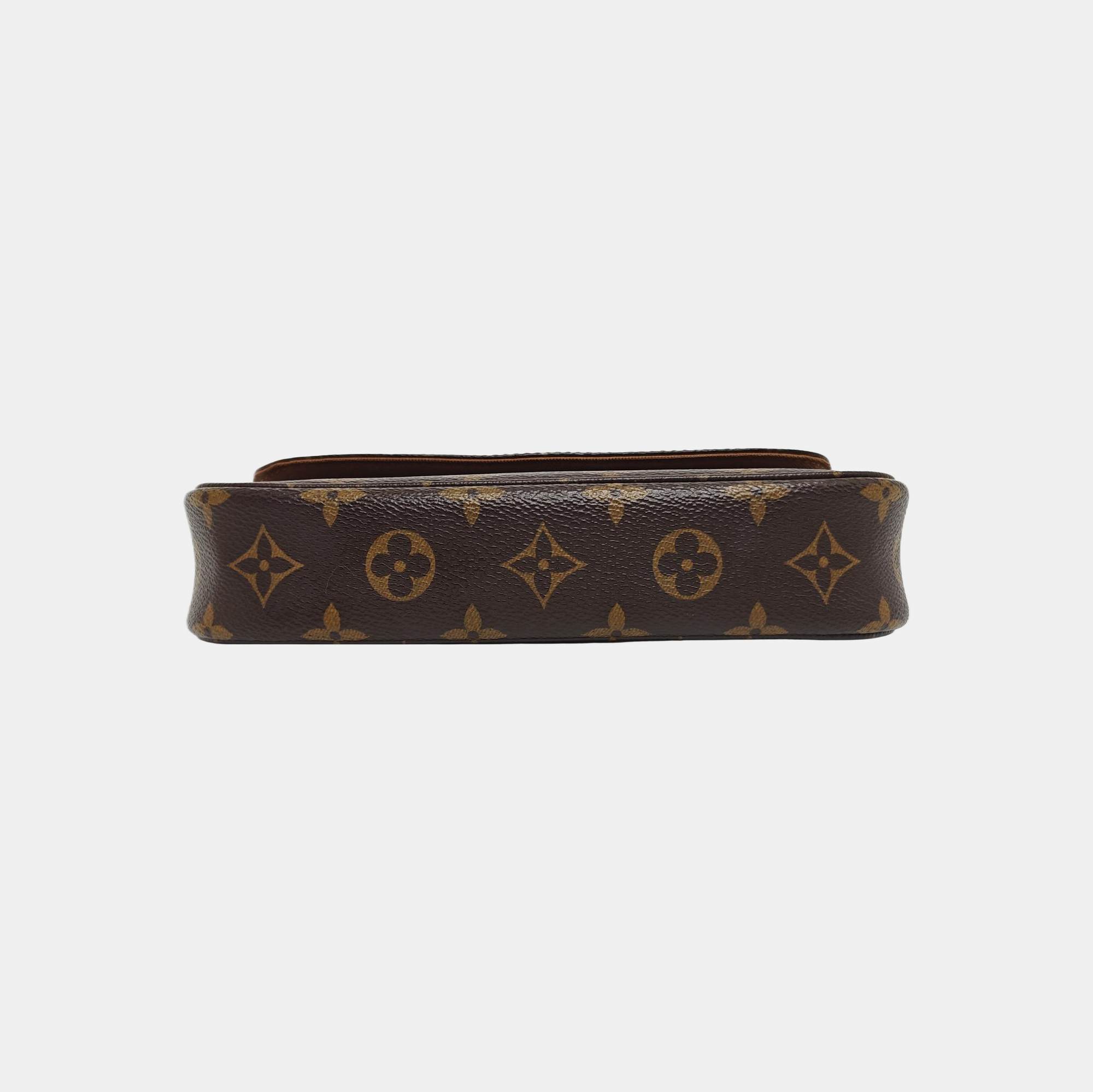 IVY Monogram Coated Canvas Brown
