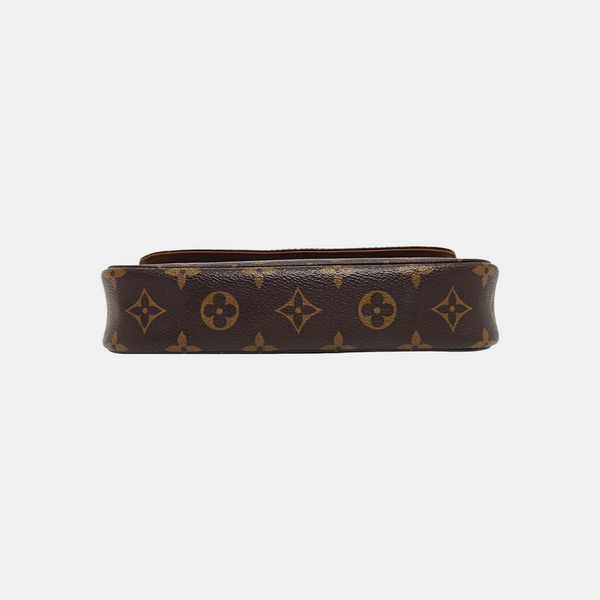 IVY Monogram Coated Canvas Brown