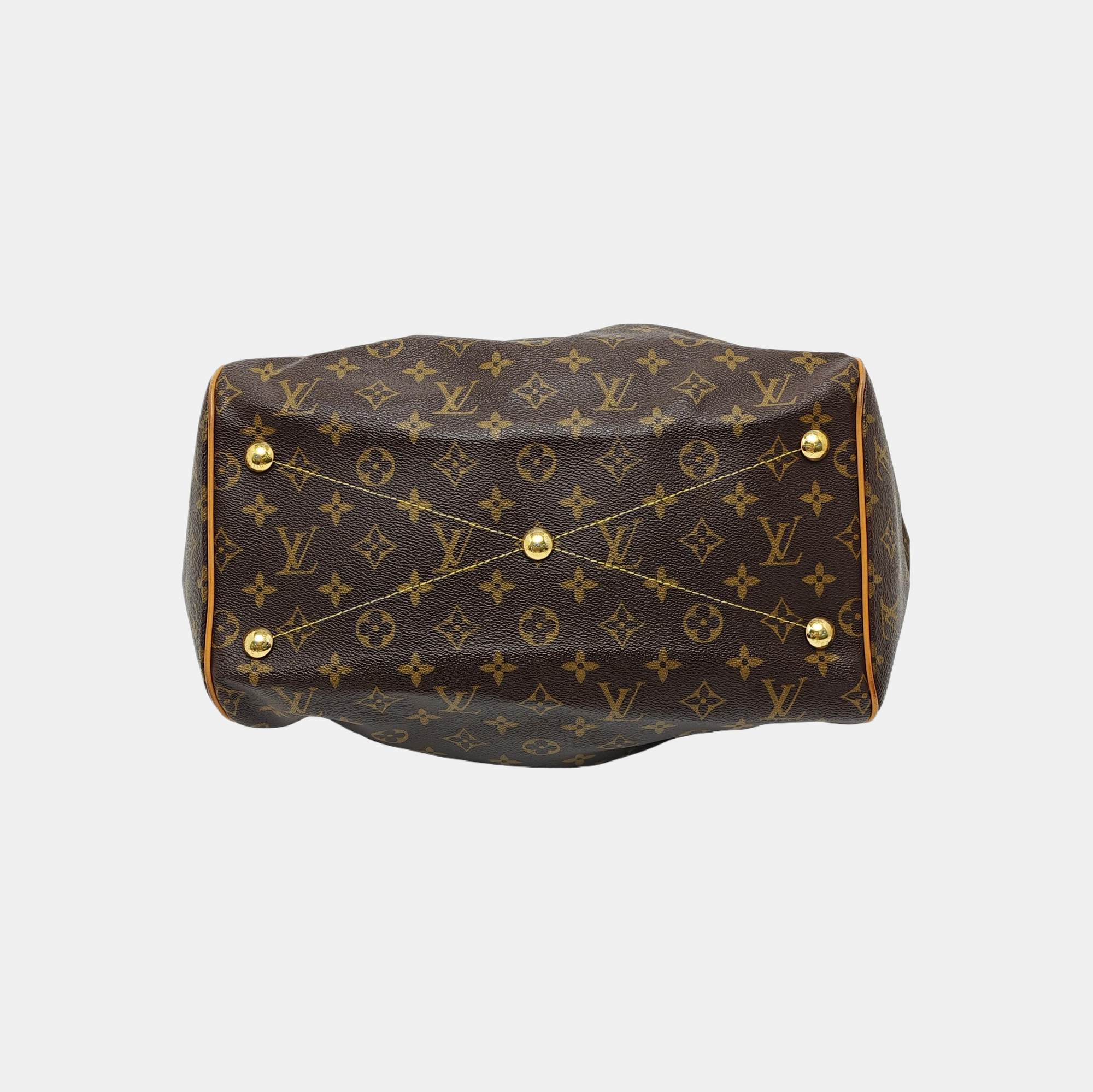 TIVOLI GM Monogram Coated Canvas Brown