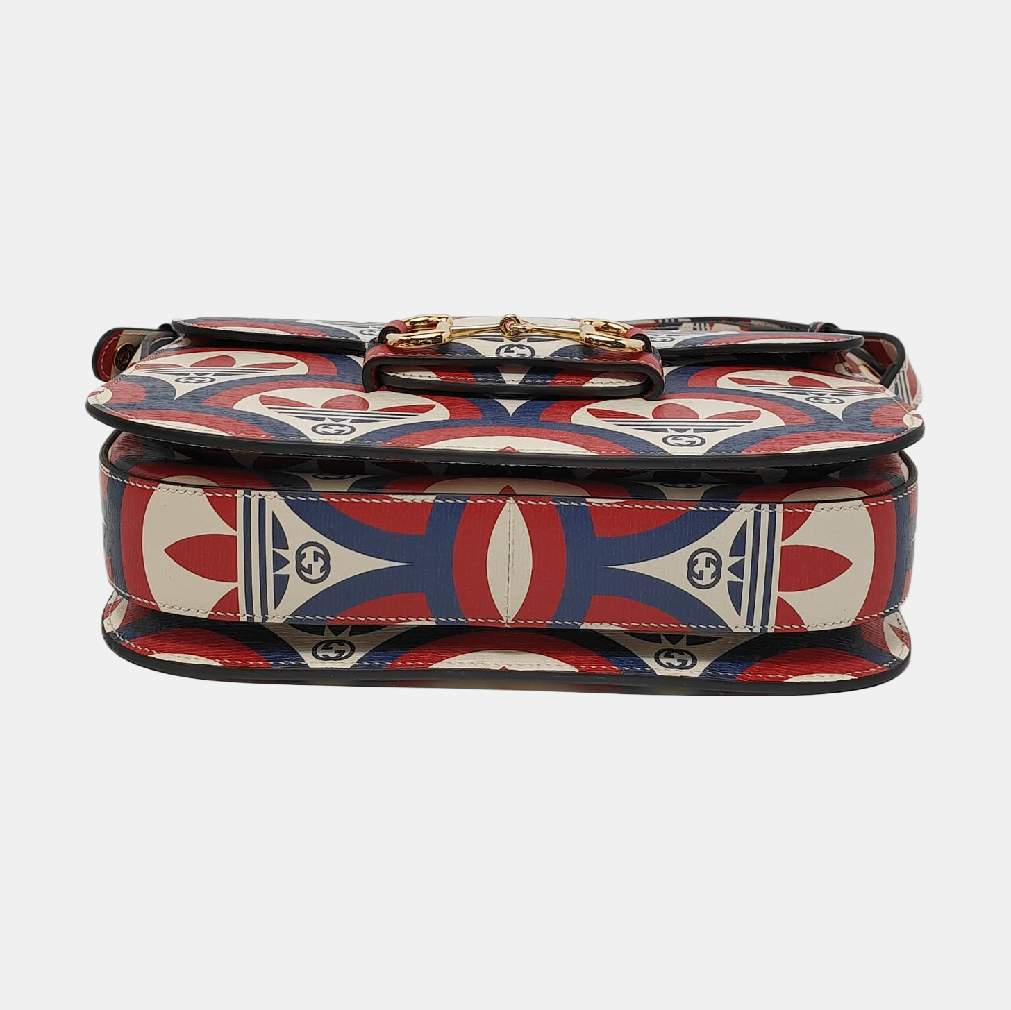 Authenticated pre-owned  Horsebit 1955 Small Calfskin Multicolor - Crossbody Bag at Looply