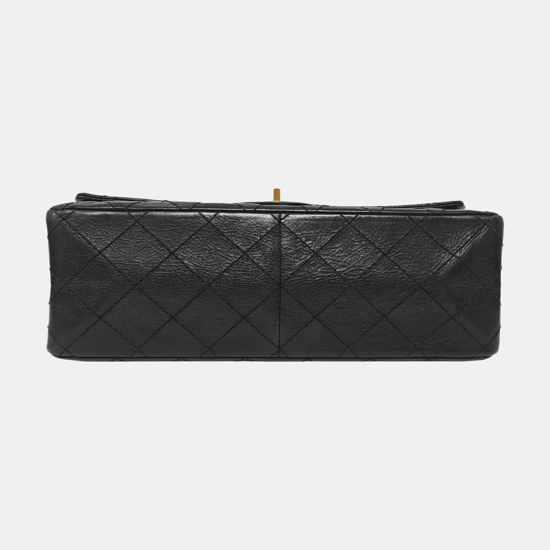 Authenticated pre-owned  2.55 227 (jumbo) Quilted Calfskin Black - Shoulder Bag at Looply