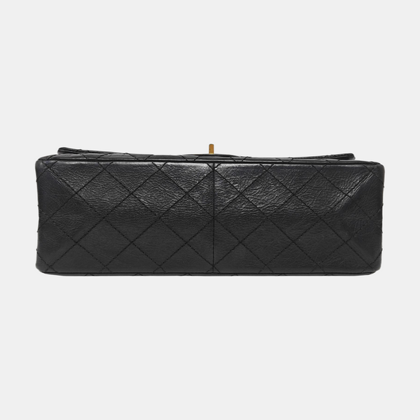 Authenticated pre-owned  2.55 227 (jumbo) Quilted Calfskin Black - Shoulder Bag at Looply