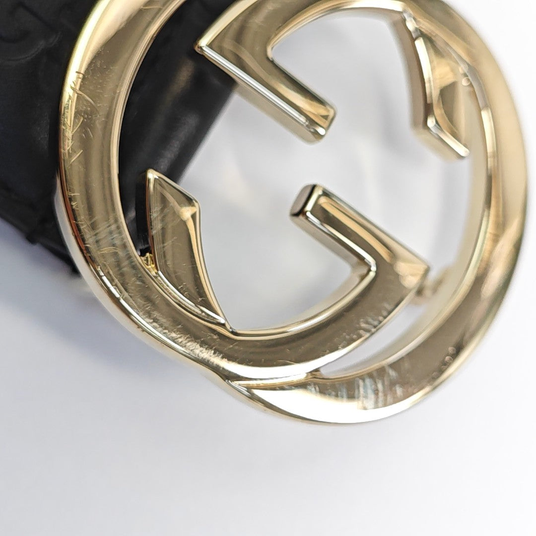 Leather Belt Black