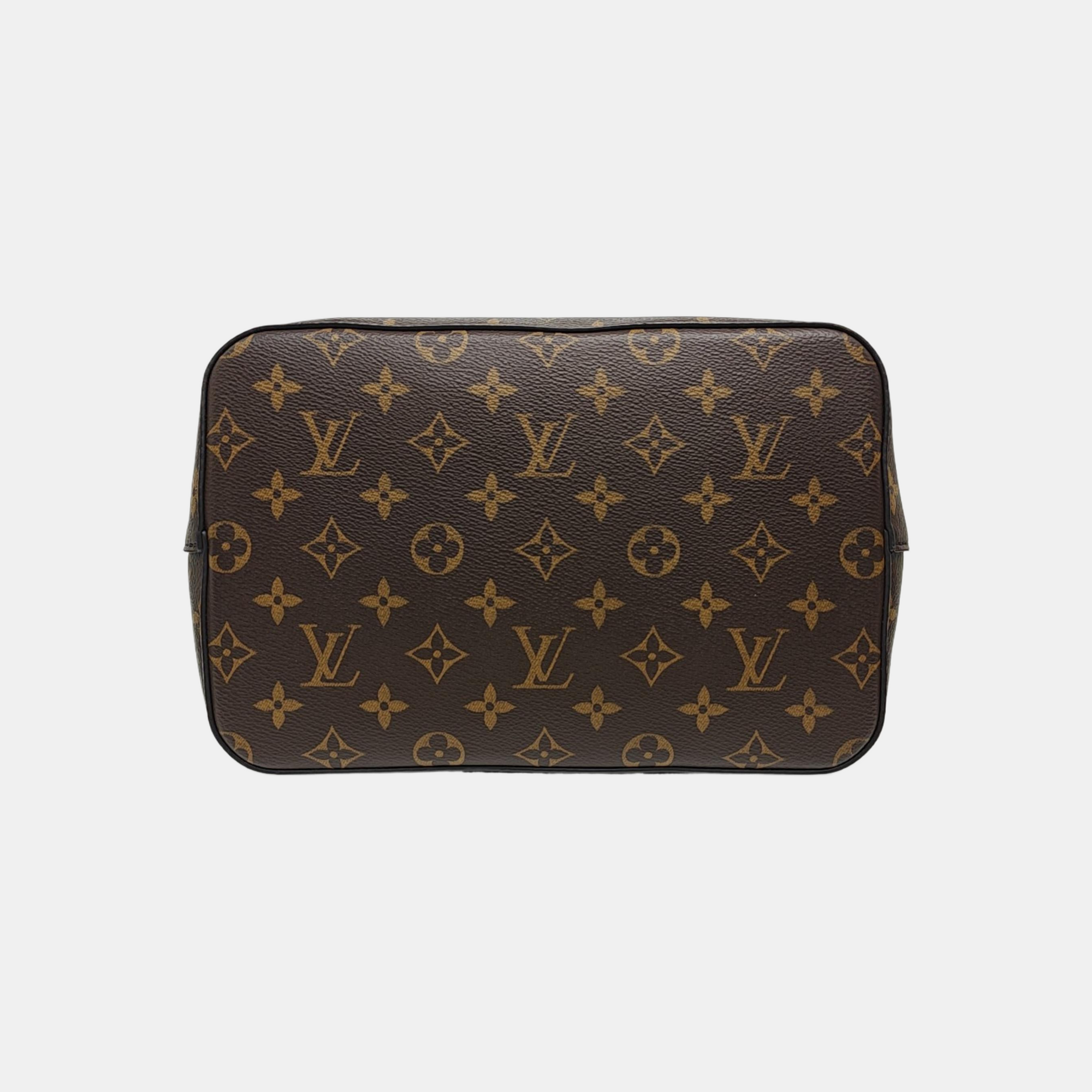 NÉONOÉ MM Monogram Coated Canvas Brown
