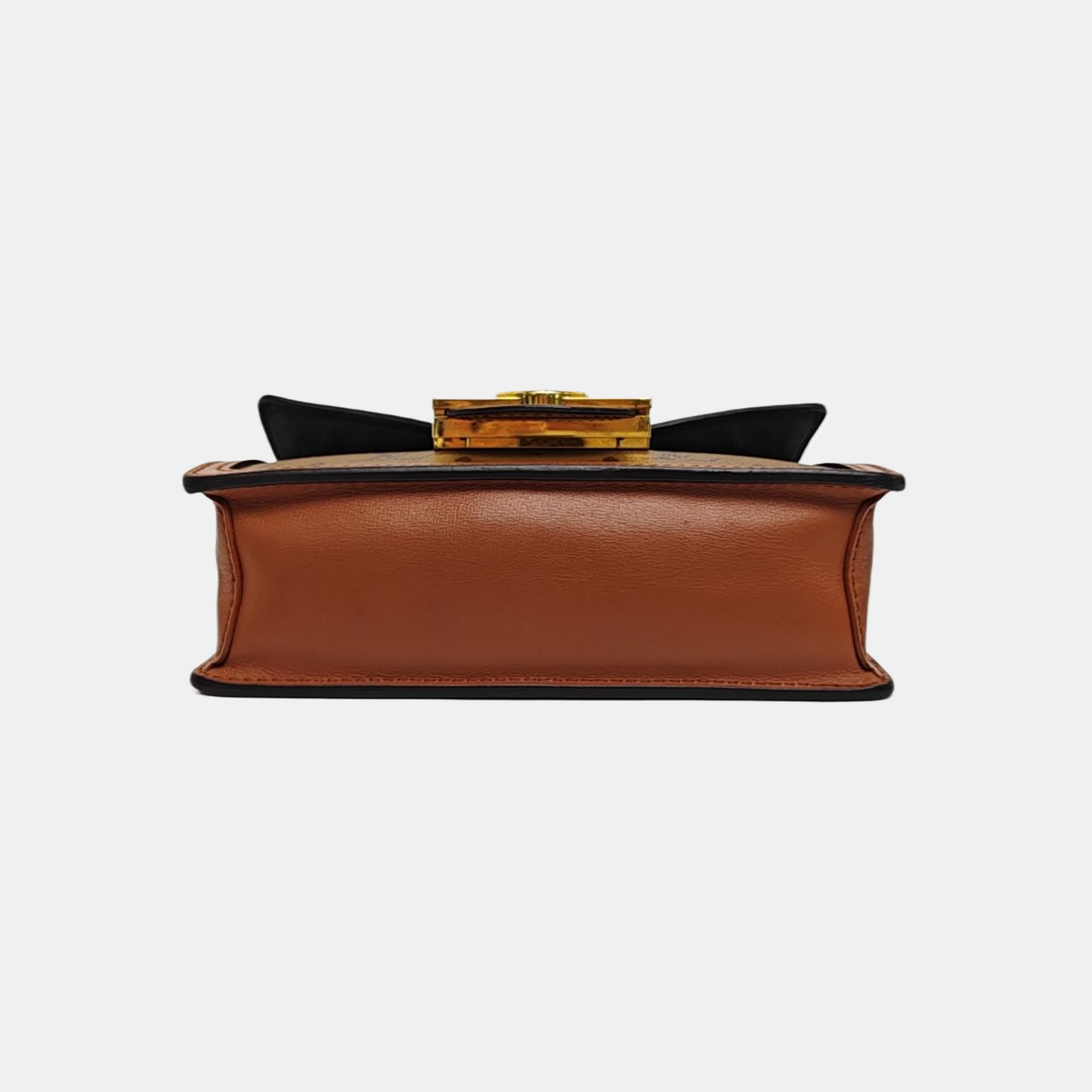 DAUPHINE WOC Monogram Coated Canvas Brown